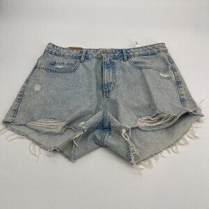 Garage Shorts Juniors 13 Festival Short Pismo Beach Fringe Distressed High Rise